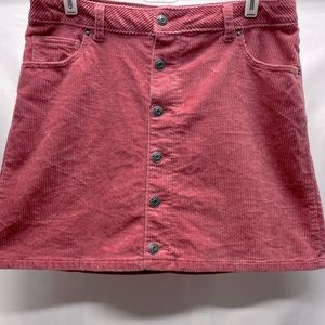 Cat+Jack Corduroy Midi Skirt Pink Sz XL (14-16)